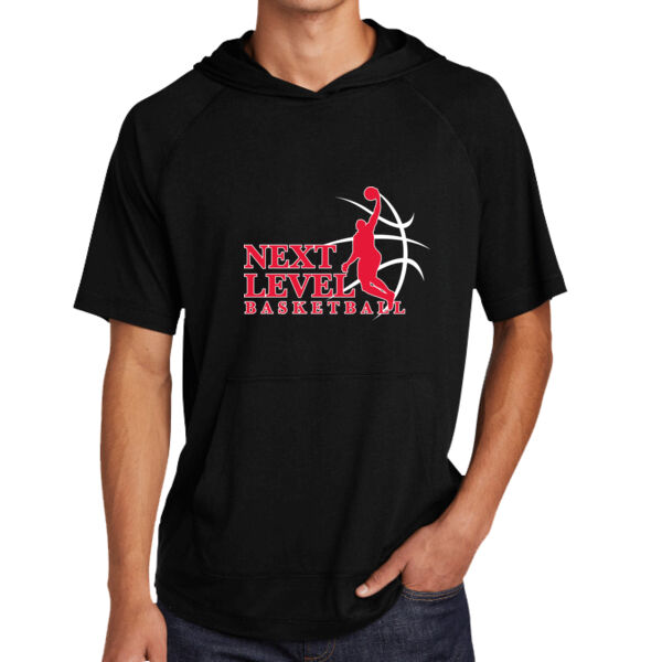 Next Level Tri Blend Wicking Short Sleeve Hoodie Thumbnail