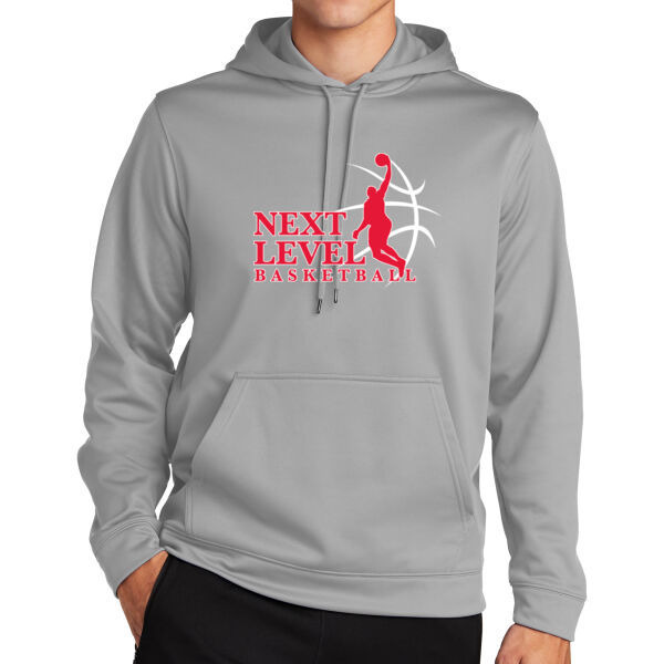 Next Level Sport Wick ® Fleece Hooded Pullover Thumbnail